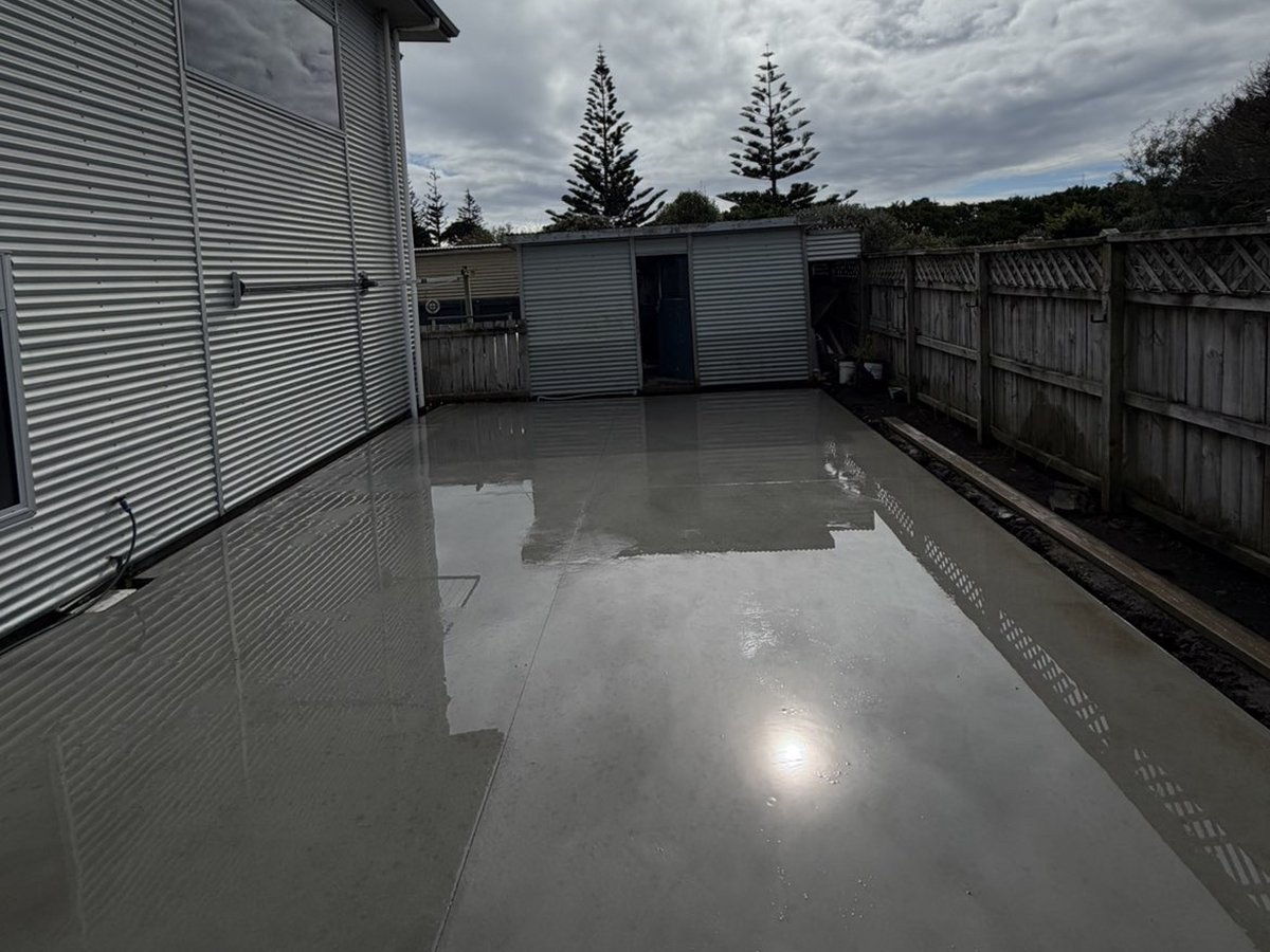 65 sqm plain concrete patio, photo 1 of 1
